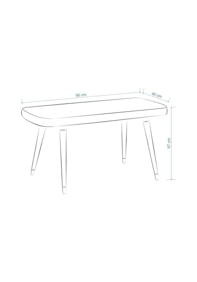 Vilinze Eames Ahşap Ayak Deri Mutfak Masası Bankı Beyaz