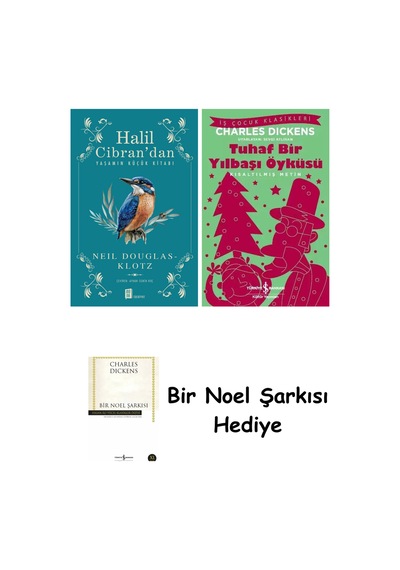 Halil Cibran Dan Yaşamın Küçük Kitabı + Tuhaf Bir Yılbaşı Öyküsü + Bir Noel Şarkısı