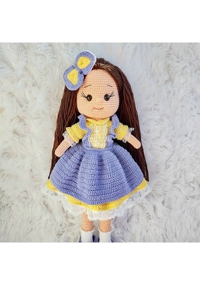 Amigurumi Organik Oyuncak Bebek 21