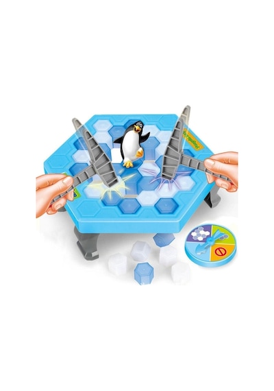 Penguen Buz Kalesi Buz Kırma Oyunu Buz Tuzağı Zeka Ve Strateji Oyunu Penguen Düşürme Oyunu V2