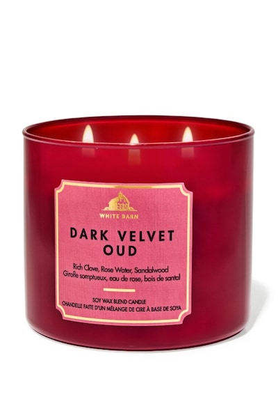 Dark Velvet Oud Büyük Mum 411 G Beyaz