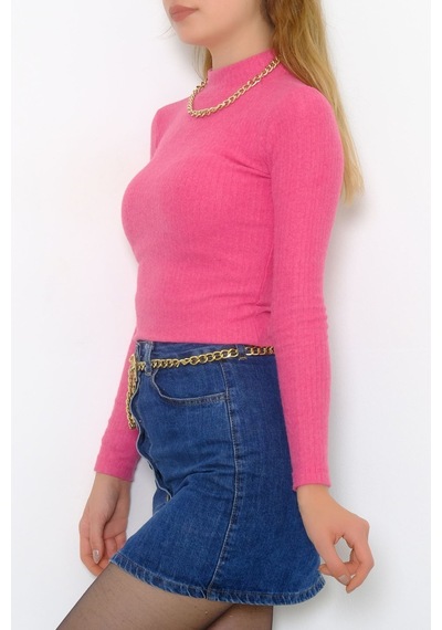 Buyers Butik - Yarım Balıkçı Body Fuşya - 8335.1567. 001