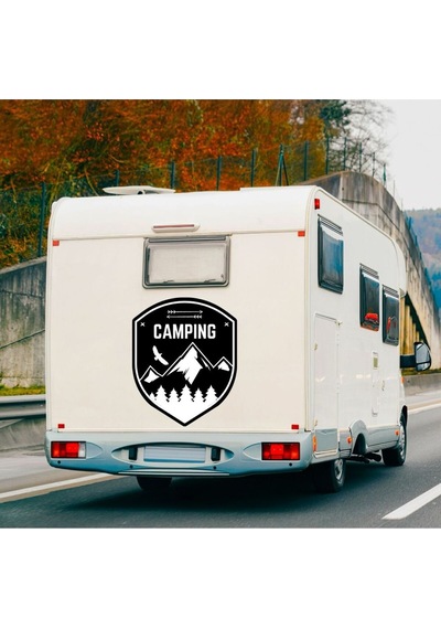 Karavan Sticker Model Tarz Sticker 45x45