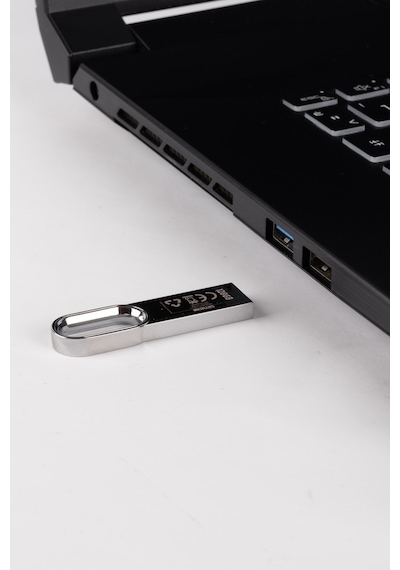128 Gb GB Metal USB Flash Bellek Telefon Araba PC Hoparlör Uyumlu Güvenli Veri Depolama Data Transfer Memory Hafıza