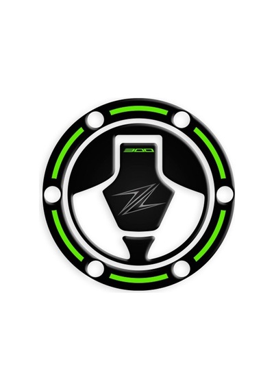 Kawasaki Z300 Yeşil Siyah Depo Kapak Pad