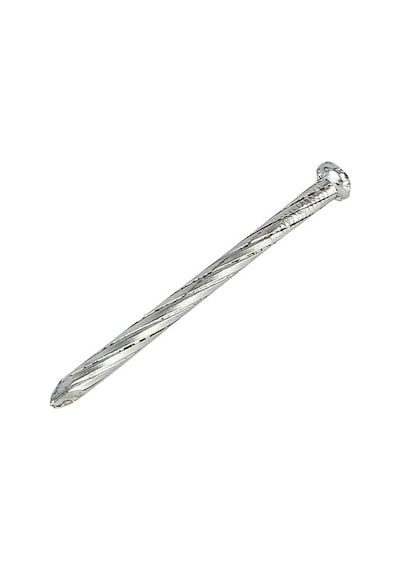 5x80mm Çizgili Beyaz Çelik Çivi 100 Adet