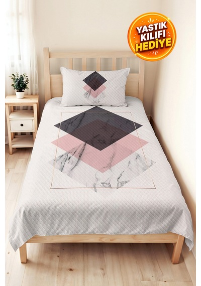 Geometrik Modern Gri Genç Odası Tek Kişilik Pike Takımı-pudra Mermer 160x220cm Kapitone Yatak Örtüsü Mercansı Gölge Masalı Geometrik Modern Gri Genç Odası Tek Kişilik Pike Takımı-pudra Mermer 160x220cm Kapitone Yatak Örtüsü Mercansı Gölge Masalı