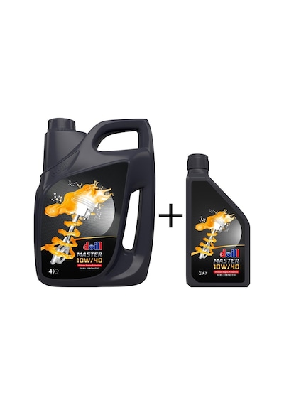 Doill Master 10W-40 A3/B4 Yarı Sentetik Motor Yağı 4 L + 1 L