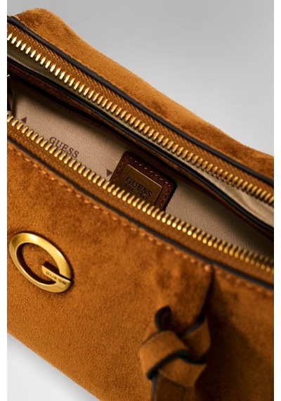 Guess Allegra Süet Kadın Omuz Çantası Hwsg2237180 Taba