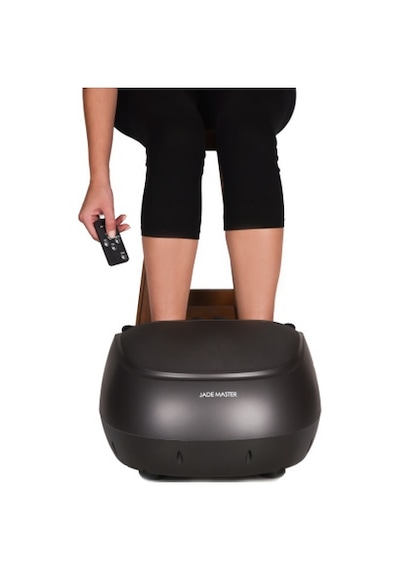 Jade Master Ayak Masaj Aleti Foot Massager Isı Zaman Air Ayarlı Masaj Aleti Gri