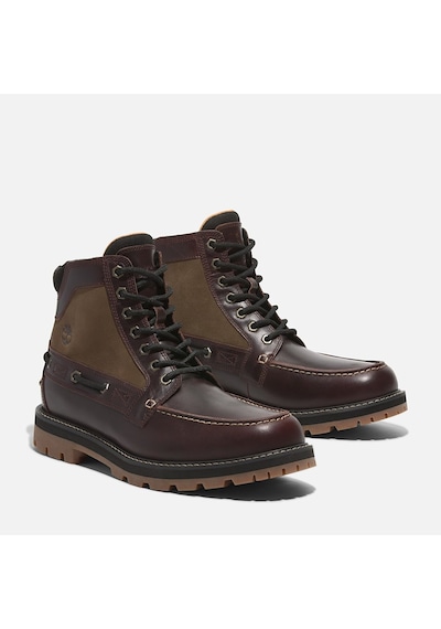 Timberland Britton Road Mid Lace Up Erkek Bot-33968 Koyu Kahverengi