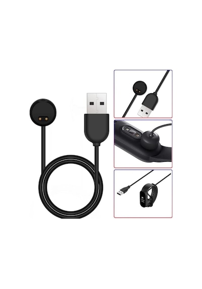 Xiaomi Mi Band 5 Mi Band 6 Mi Band 7 Usb Şarj Cihazı Kablosu