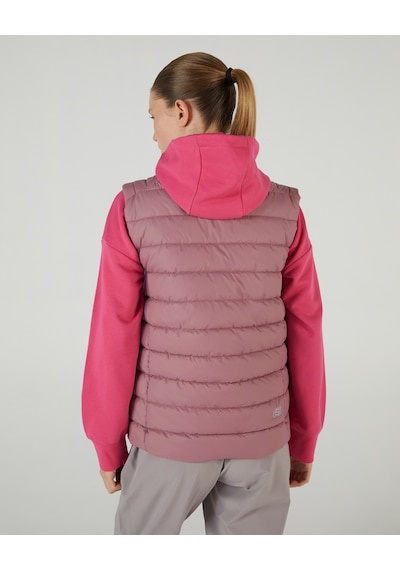 Skechers W Outerwear Padded Vest Kadın Pembe Yelek S242319-620 Pembe