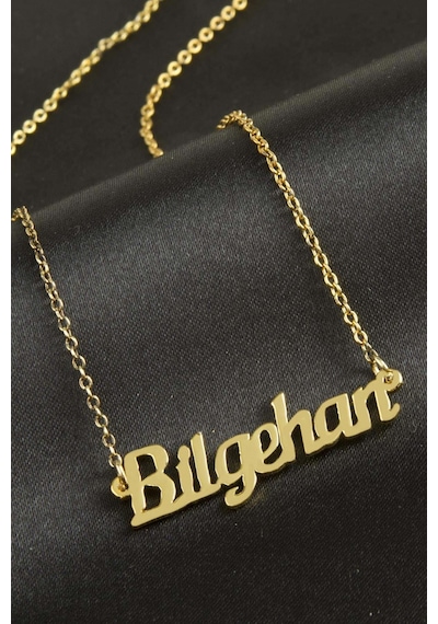 Bilgehan - 875 - İsimli - Glblseme - Kolye -sarı altın