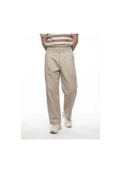 Baggy Fit Erkek Pantolon Taş