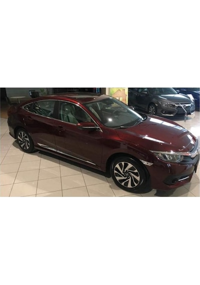 Honda Civic Fc5 2016-2021 Cam Alt Çıta Kromu Nikelajı