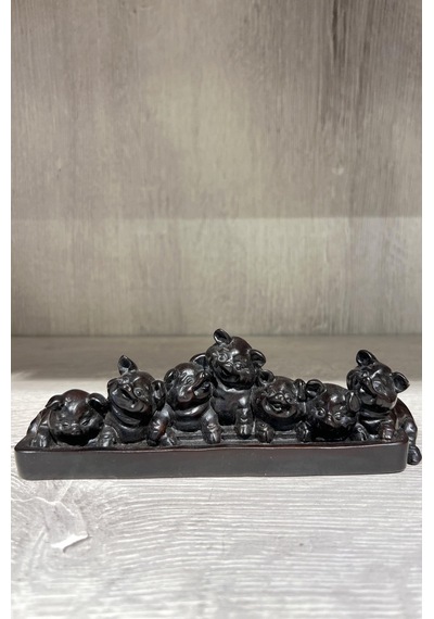 Reçine Domuzcuklar Feng Shui Şans Biblosu
