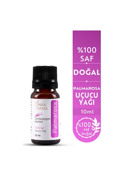 Onka Farma Palmarosa Uçucu Yağı 10 ML