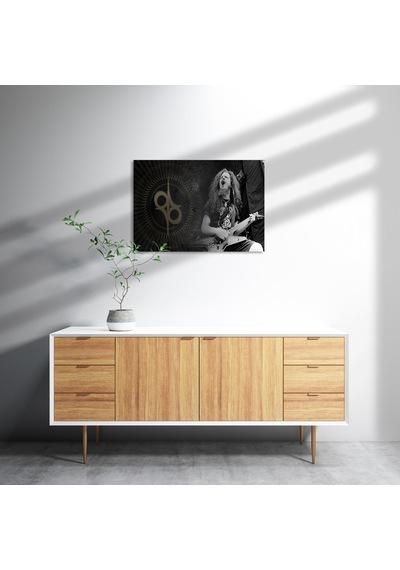 Cakasepetim Dimebag Darrell Elektrogitar Ahşap Mdf Tablo