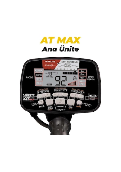 At Max International Dedektör 8,5x11'' Dd Başlıkla