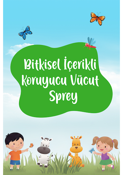Defans Natura Serisi Bileklik+ Sticker + Vücut Spreyi 50 Ml