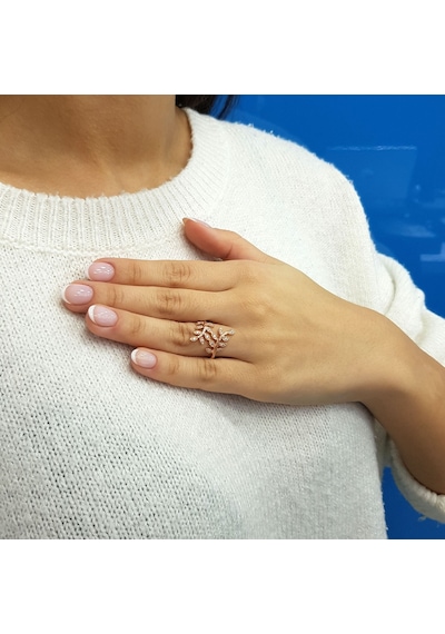 Lova Pırlanta Taşlı Agade Yüzük - 1010248