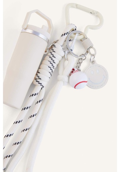 Defacto Spor Temalı Charm Anahtarlık I0498axnsbg106 Bej