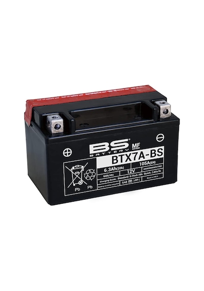 Bs Btx7a-bs 2005-2015 Sym Mio 100 Uyumlu Akü Sulu Akü