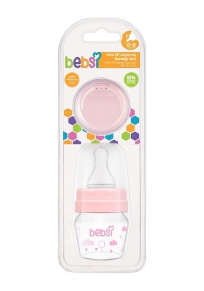 Mini Pp Alıştırma Bardağı Seti 30ml 6 Ay Diğer