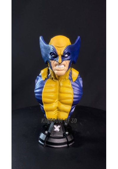 Wolverine Büst, X-men Figür, Marvel Comics, Marvel Heykel