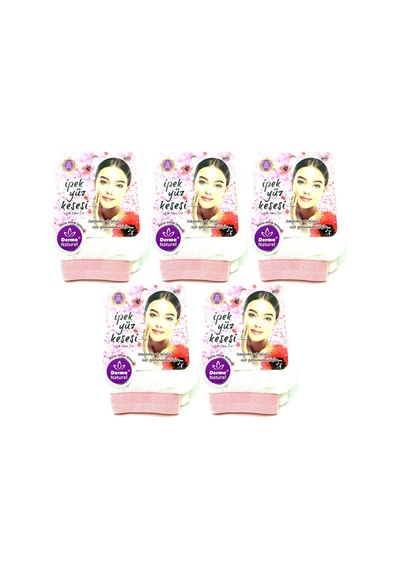 Derma Naturel İpek Yüz Kesesi Ms-31 5 Li Set
