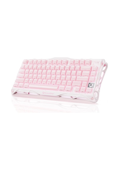 Gravastar Mercury K1 Rgb Kablosuz Mekanik Gaming Klavye, Alüminyum Çerçeveli, İngilizce Q, Special E