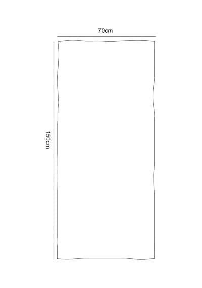 Leopar Desenli Yüksek Su Emici 70x150cm Plaj Havlusu Renkli