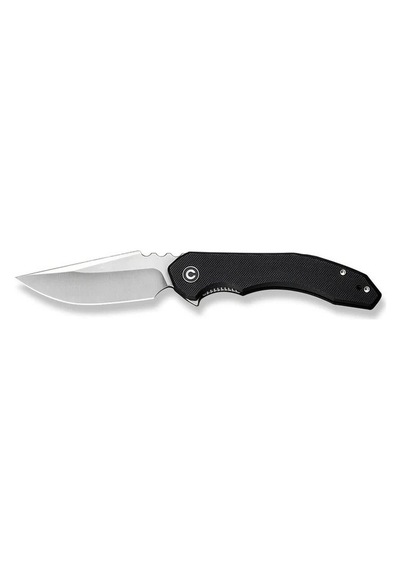 Civivi Bluetick Black G10 Handle Satin Finished 14c28n Blade Kamp Çakı Siyah
