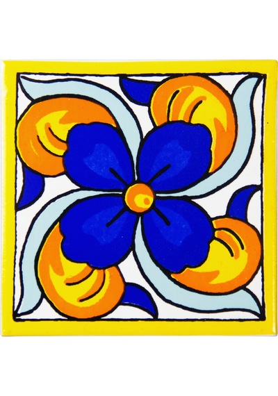 Can Seramik – 10x10 Cm. Cç-102 Kütahya Çini Karo 5'li 1 Paket