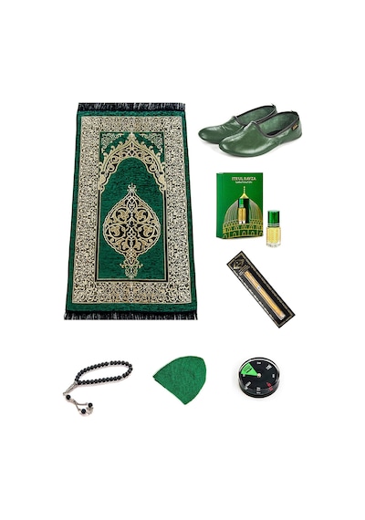 Ramazana Özel Seccade Seti - 3 Yeşil