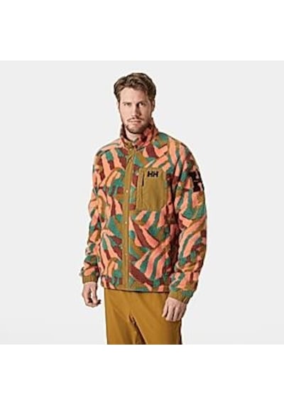 Helly Hansen Panorama Printed Pile Snap Mont Erkek Polar-28824-turuncu