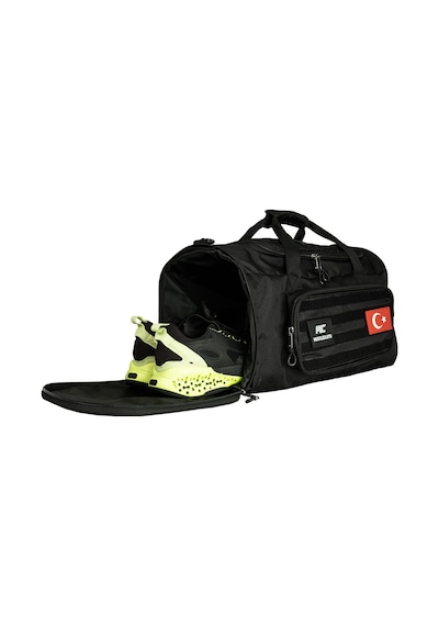 Musclecloth Tactical Duffel Bag Silindir Çanta Siyah