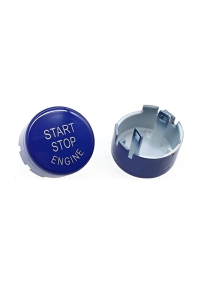 Bmw F10 F07 F06 F11 F12 F13 F01 Lcı Start Stop Düğme Kapağı Mavi