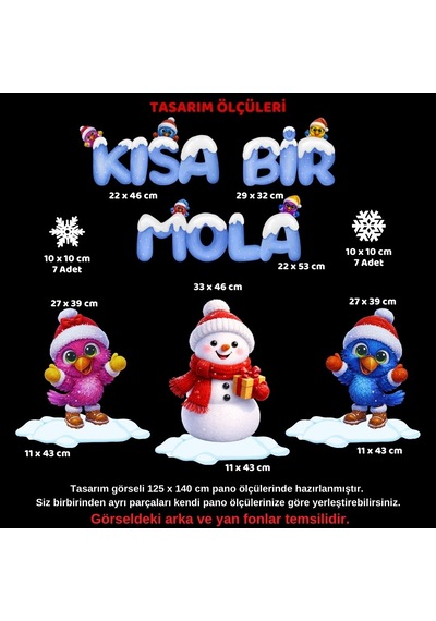 Karne Günü Kısa Bir Mola Panosu 7