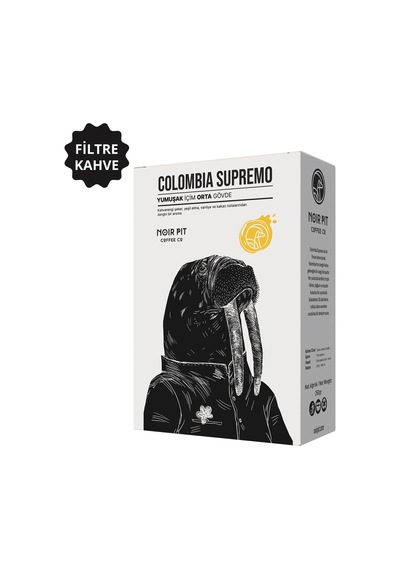 Noir Pit Coffee Co. Colombia Supremo Filtre Kahve 250 G Diğer