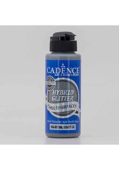Hybrid Multisurface Simli Akrilik Boya 120Ml - Hsg-081 Graf. Gri