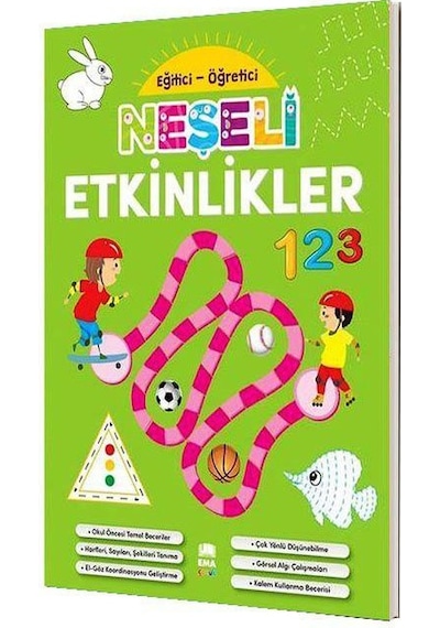 Eğitici Öğretici Neşeli Etkinlikler Ema Yayınları
