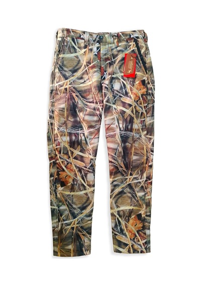 Softshell Sazlık Desenli Kamuflaj Avcı Pantolonu - 52