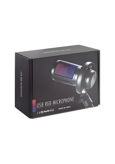 Streamcast S24 Rgb Usb Gaming Mikrofon 192khz/24bit Type-c Yayın, Podcast Ve Oyun Mikrofonu