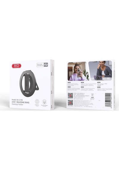 Magsafe Uyumlu Çok Açılı Stand Ve Konforlu Silikon Parmak Tutucu