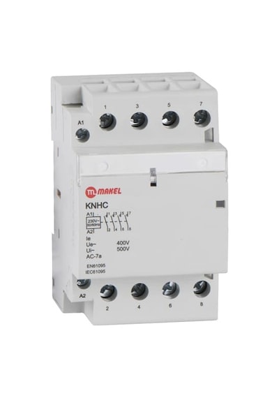 Makel Moduler Kontaktör 16a 4p Trifaze 2no+2nc 68000155