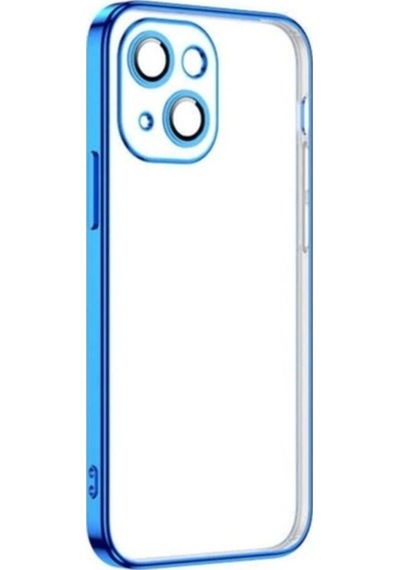 Apple Uyumlu iPhone 13 Mini Kılıf Zore Krep Kapak Mavi