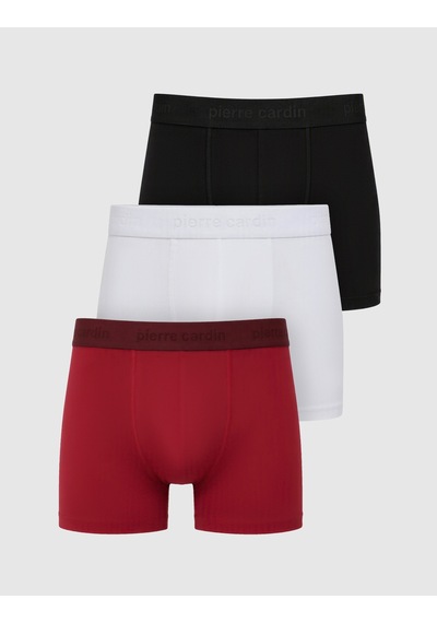 Pierre Cardin Çok Renkli Modal Karışımlı 3'lü İç Giyim Boxer Set 50332535-999