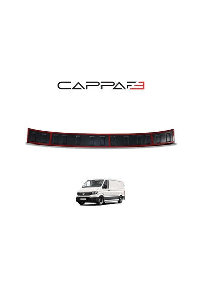 Volkswagen Crafter 2018- Yılı Ve Sonrası Uyumlu Arka Tampon Eşiği Mat